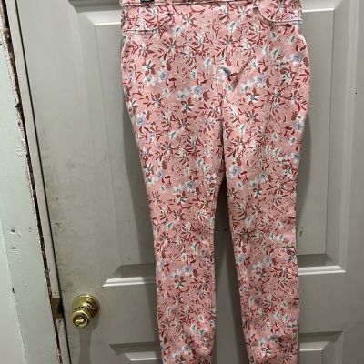 New!TimeAndTru Women's Fashion Jegging Pants Fitted Stretch. Size S(4-6). Cute!